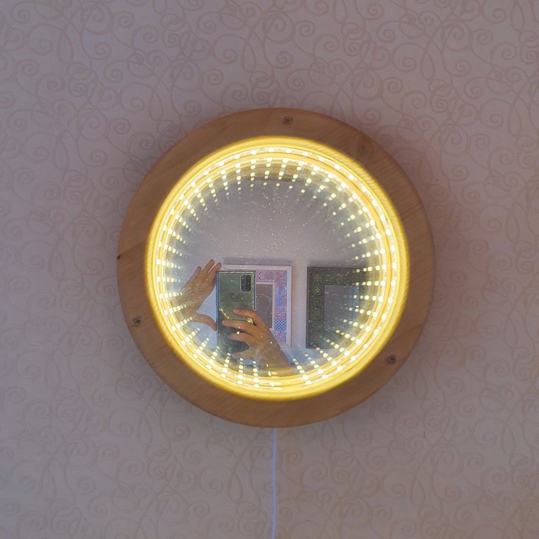 Wood round lamp - 灯具/灯饰 - 木头 
