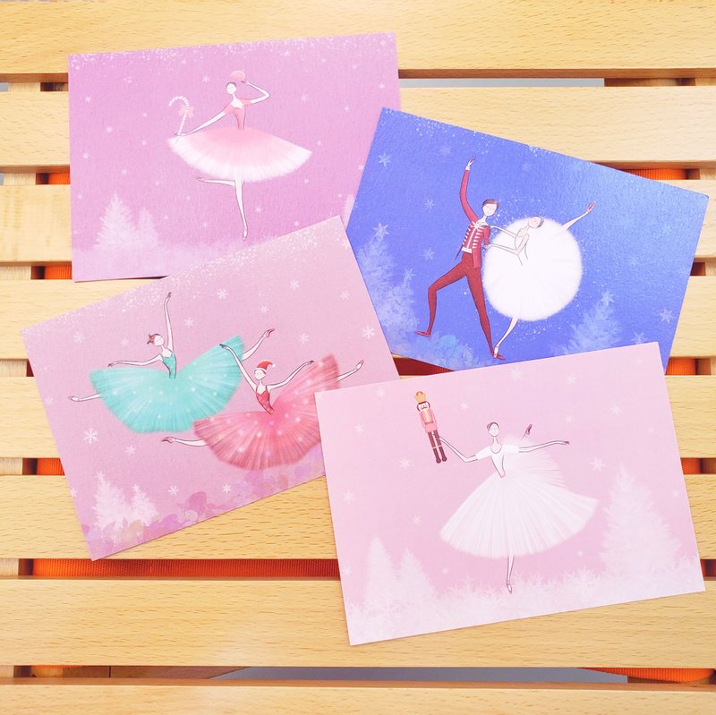 圣诞明信片套装 - 卡片/明信片 - 纸 