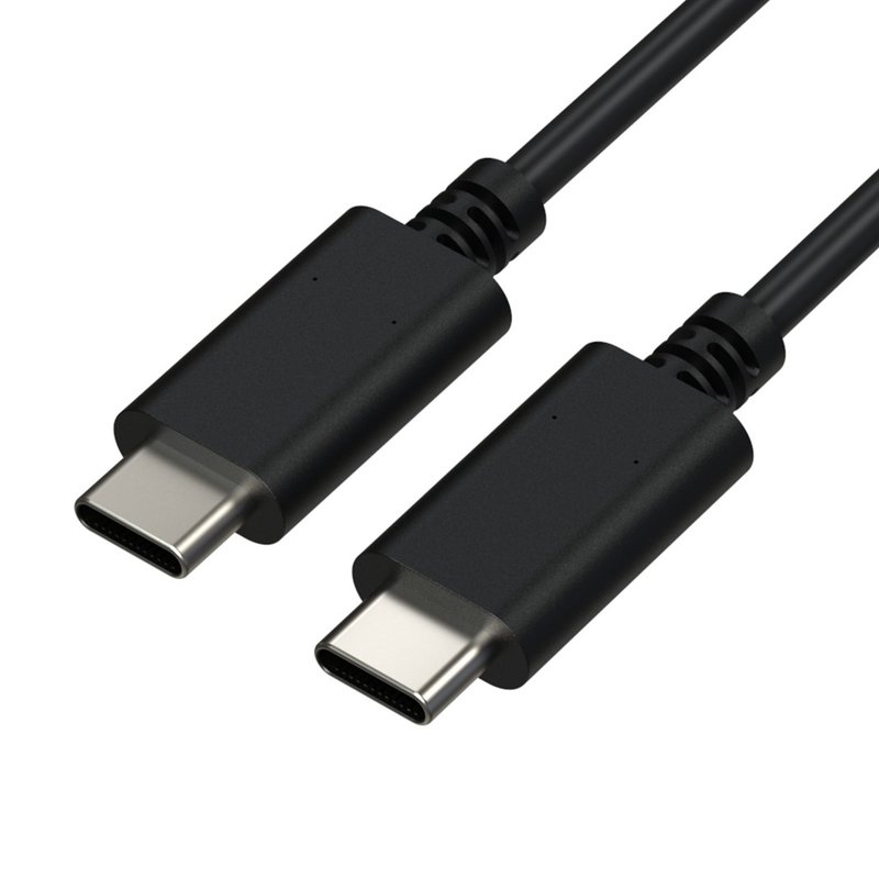 OC USB-C to USB-C 高速传输充电线 - 充电宝/传输线 - 铜/黄铜 黑色