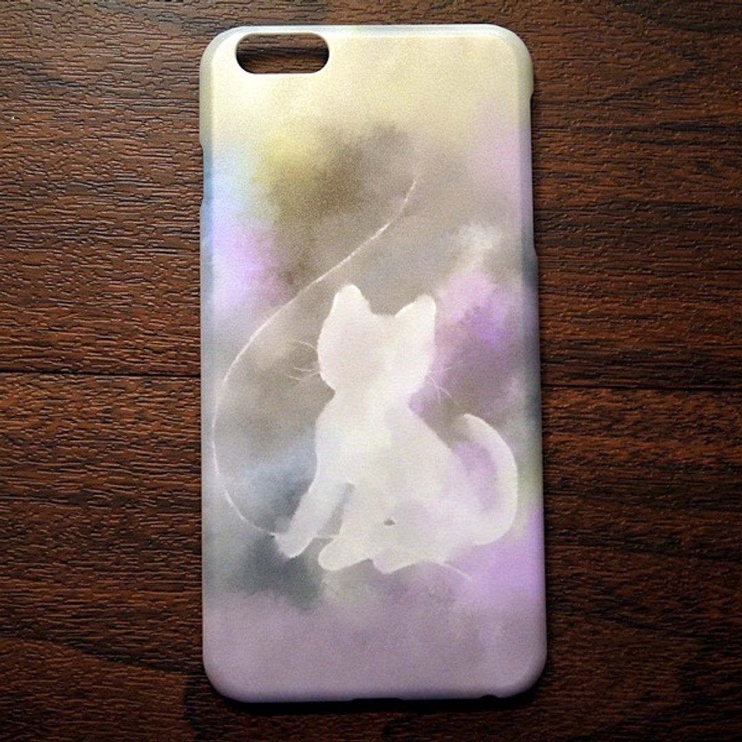 s025猫的缱绻 大卫画猫iPhone(i5.i6s,i6splus.I7.I7plus)/Android(Samsung三星, HTC, Sony)设计师款 手机壳/保护套/ 猫咪 猫 手机壳 - 手机壳/手机套 - 纸 