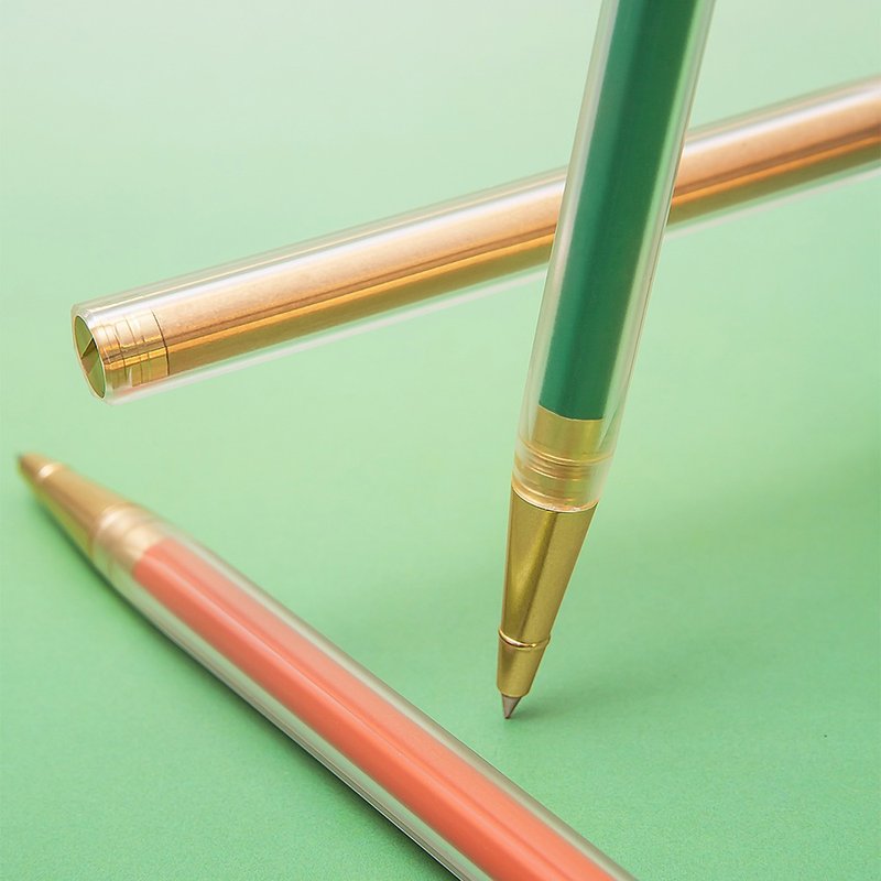 【透明钢珠笔】风格核心系列 / 三色 - 钢珠笔 - 压克力 多色