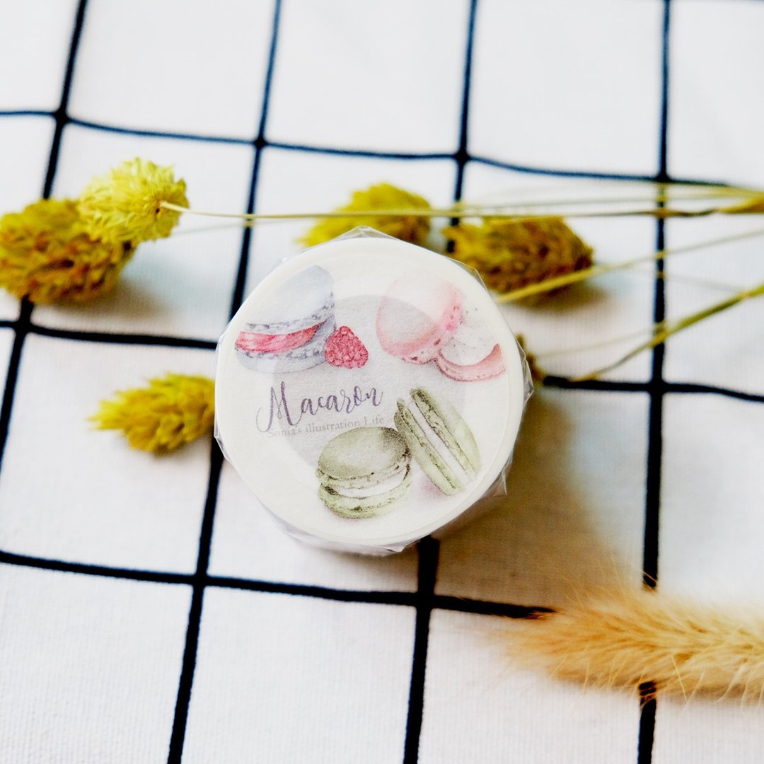 Macaron纸胶带(3cm)ー售完不再加印 - 纸胶带 - 纸 