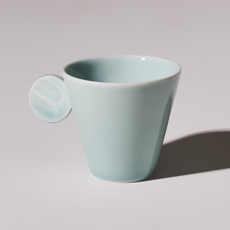 贰拾选物_安达窑_指纹咖啡杯 青瓷 - 其他杯子 - 瓷 