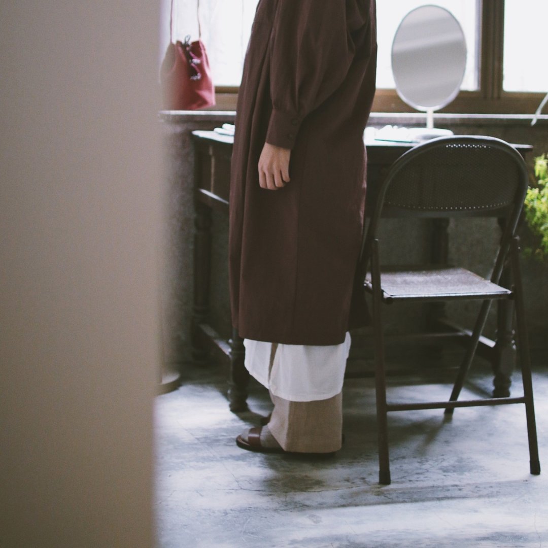 Omake Original / shiki pants - 女装长裤 - 棉．麻 