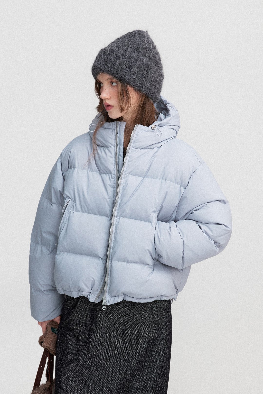 暖暖泡 / 连帽面包羽绒服 / 90白鸭绒 - 女装休闲/机能外套 - 其他材质 多色