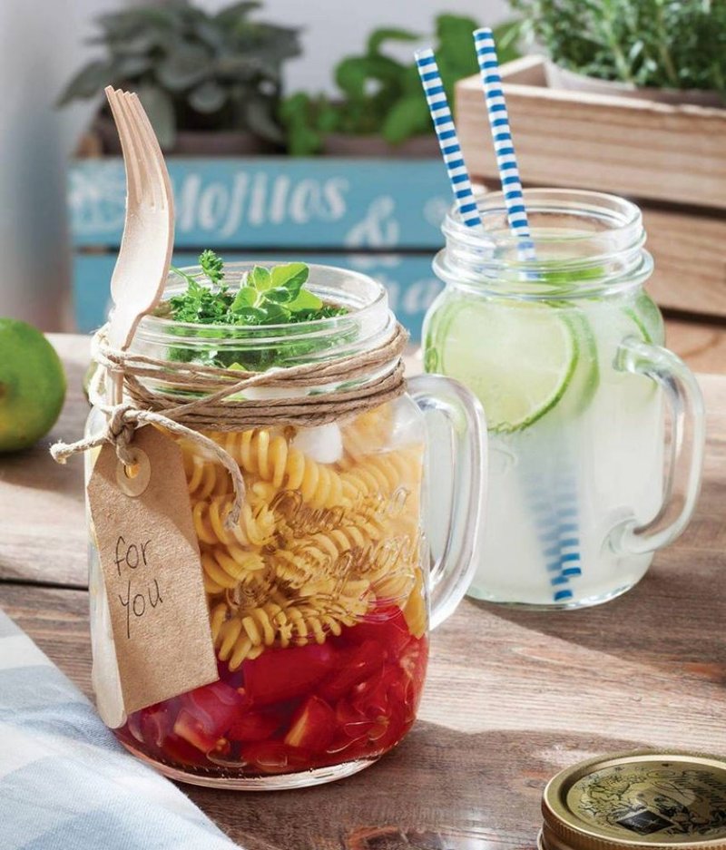 意大利 Bormioli Rocco 四季玻璃果酱罐 (附把手) 480ml/ 750ml - 调味罐/酱料瓶 - 玻璃 