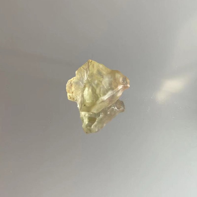 天然利比亚沙漠黄金陨石原石 可定制绕线吊坠 黄金陨石吊坠 - 项链 - 宝石 