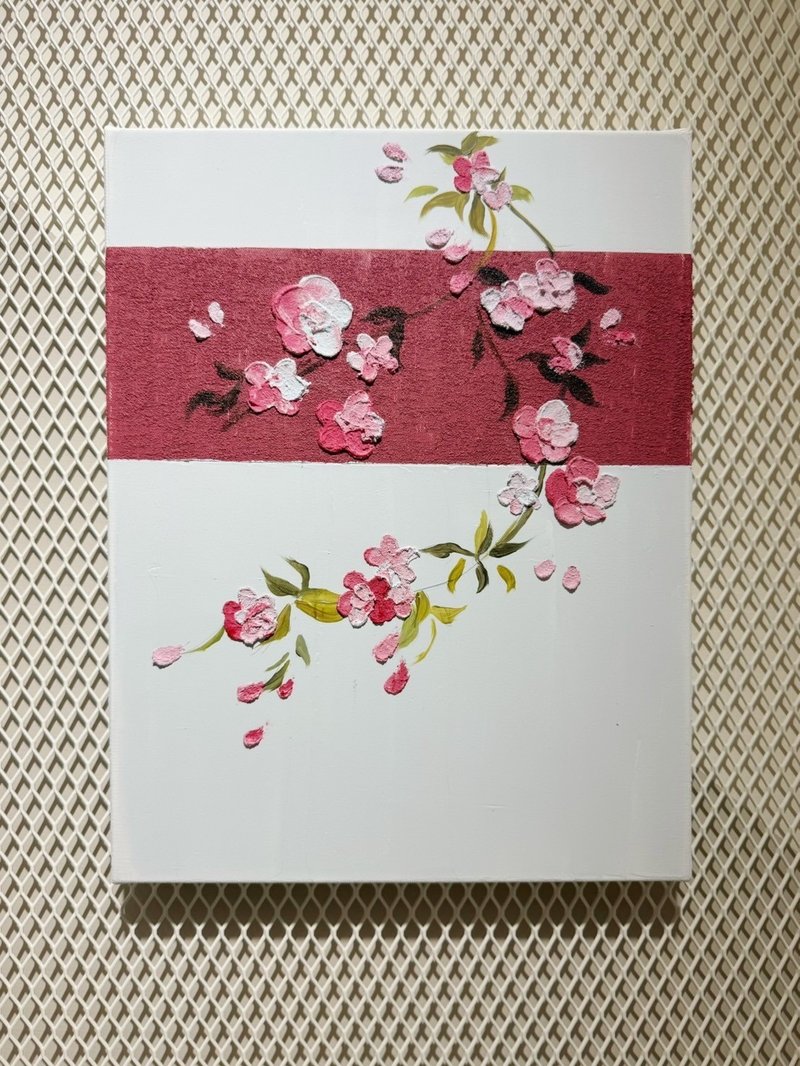 活动画- 花卉肌理画  周一到周日皆可预约  【一人成团】 - 插画/绘画/写字 - 棉．麻 
