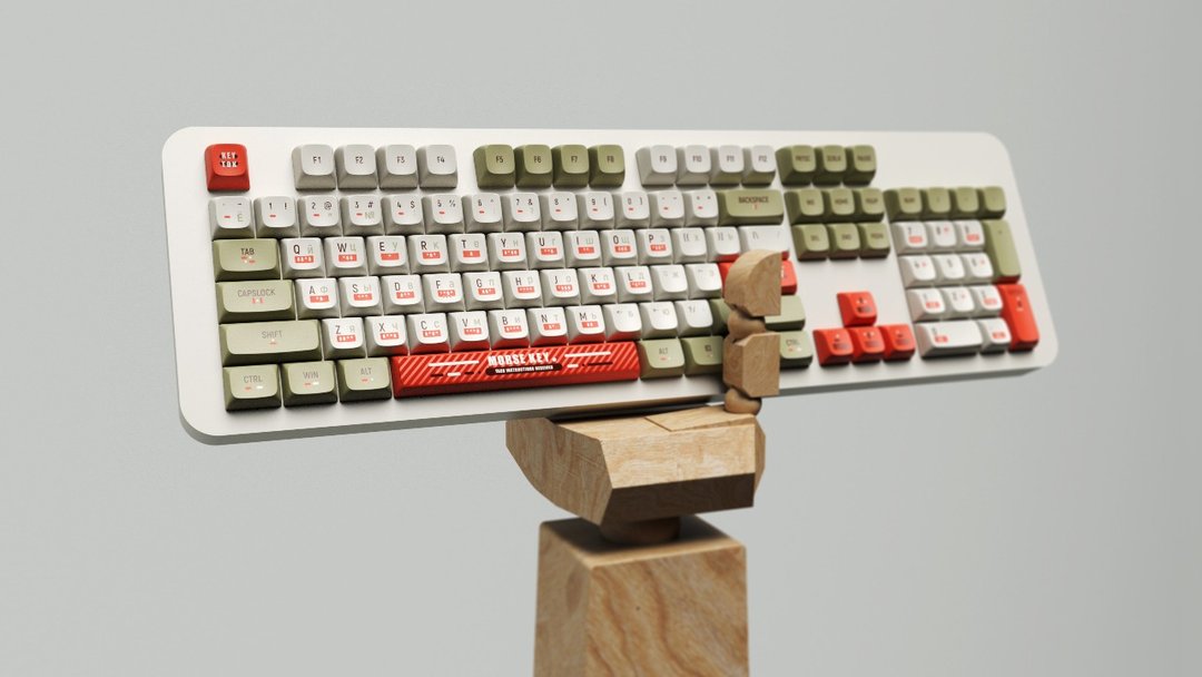 KDA 摩尔斯电码 染色 PBT 键帽 keytok - 电脑配件 - 环保材料 