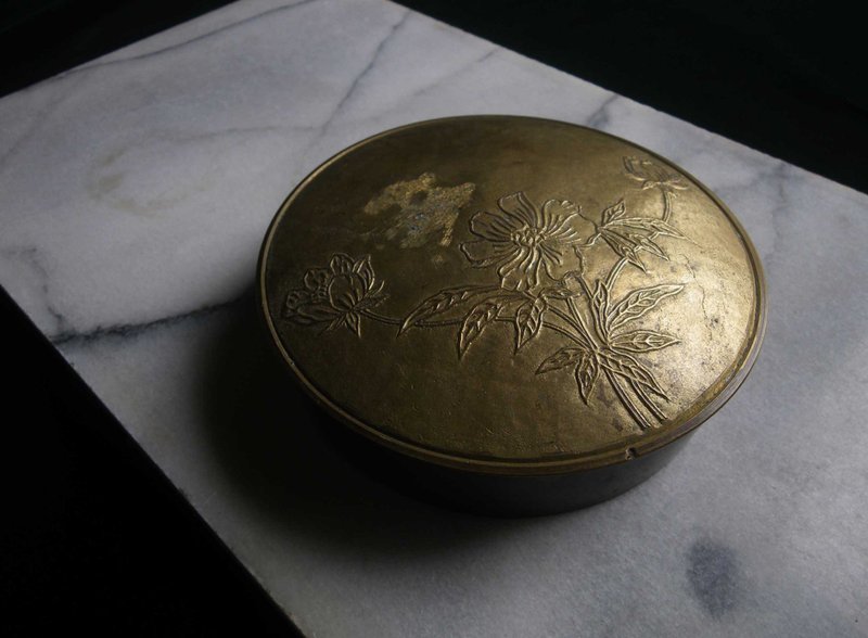 【老时光 OLD-TIME】早期印度手工铜制收纳盒 - 收纳用品 - 其他材质 