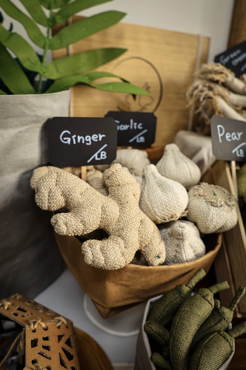 老姜 Ginger 手作 猫玩具 吊饰 家饰品 儿童玩具 蔬果 - 玩具 - 其他材质 多色