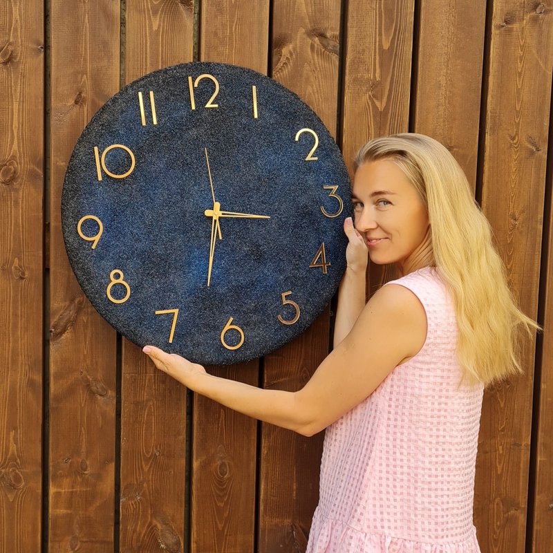 wall clock - 时钟/闹钟 - 其他材质 蓝色