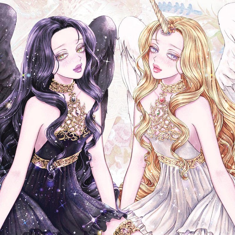 Yuria贴纸 (5色组合) - 贴纸 - 纸 