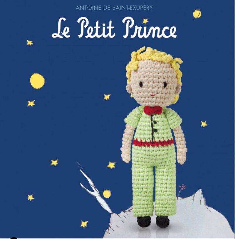 Amigurumi 手工针织小王子娃娃 - 玩具/玩偶 - 棉．麻 多色