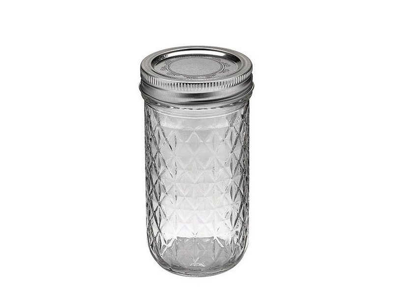 Ball Mason Jars - Ball梅森罐 12oz 菱格窄口罐 - 收纳用品 - 其他材质 