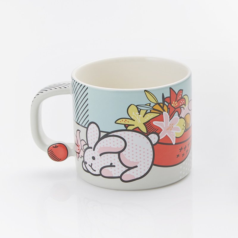 现货-2023兔年-恬谧马克杯  |新年兔兔 - 其他杯子 - 瓷 白色
