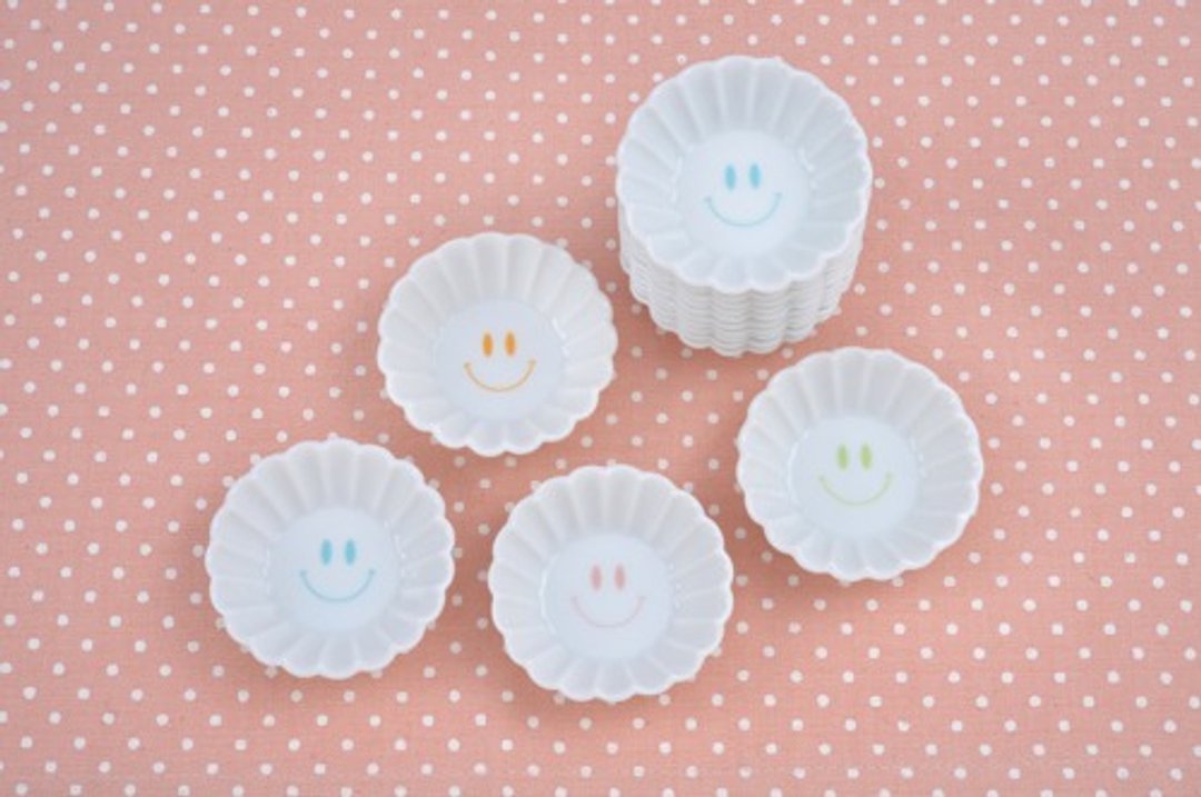 SMILE CUP(PETITE)   ORANGE - 浅碟/小碟子 - 瓷 橘色