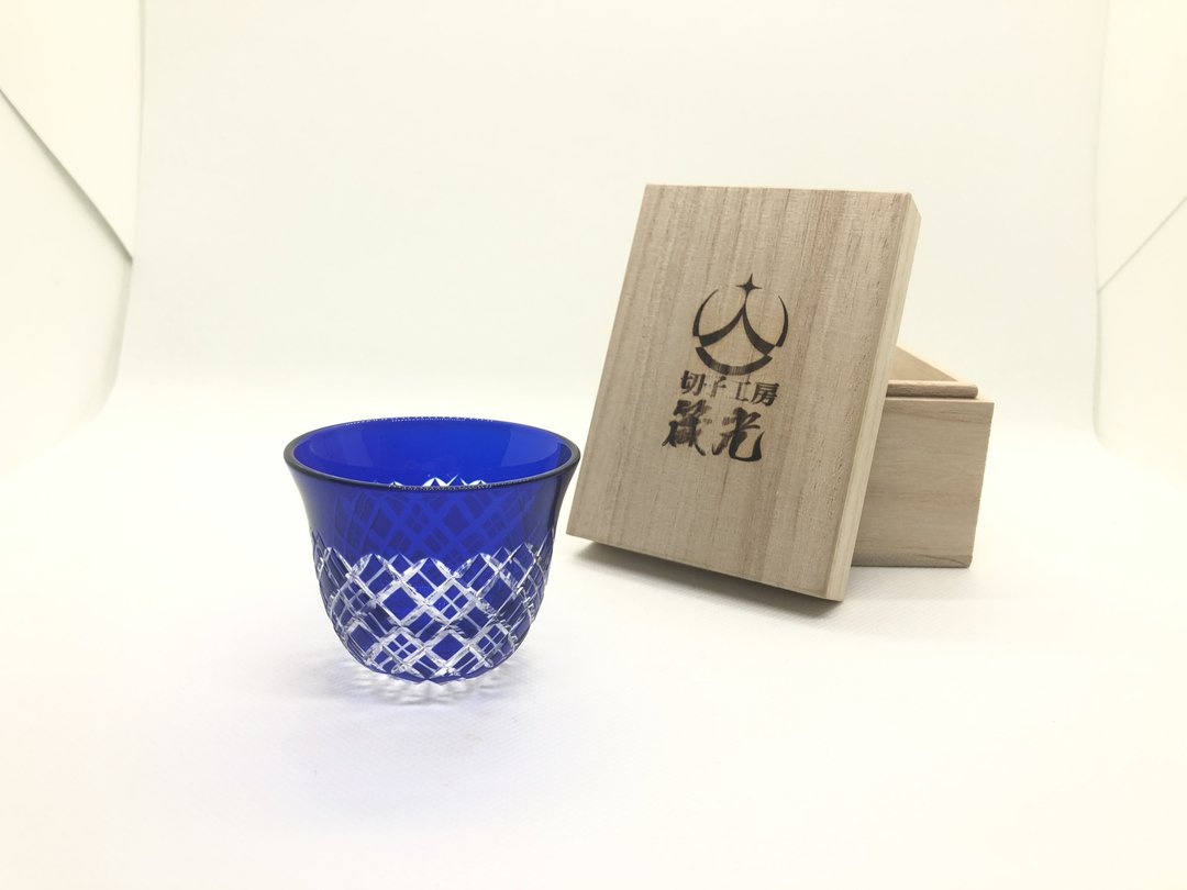 Palisade on the diamond - 酒杯/酒器 - 玻璃 蓝色