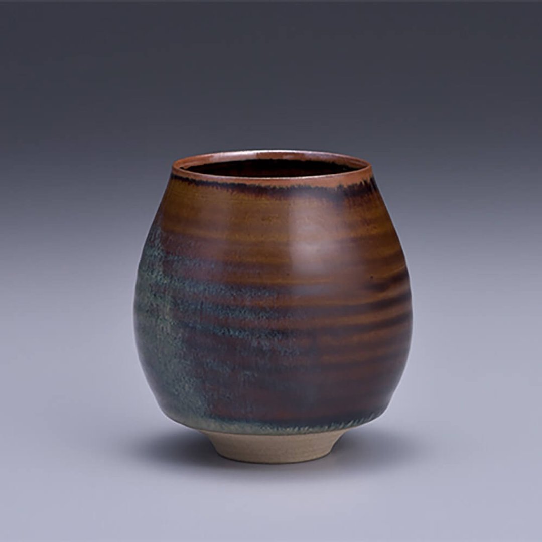 香味杯 小尺寸 六种颜色可供选择 高取器  高取器 免费杯 - 茶具/茶杯 - 陶 咖啡色