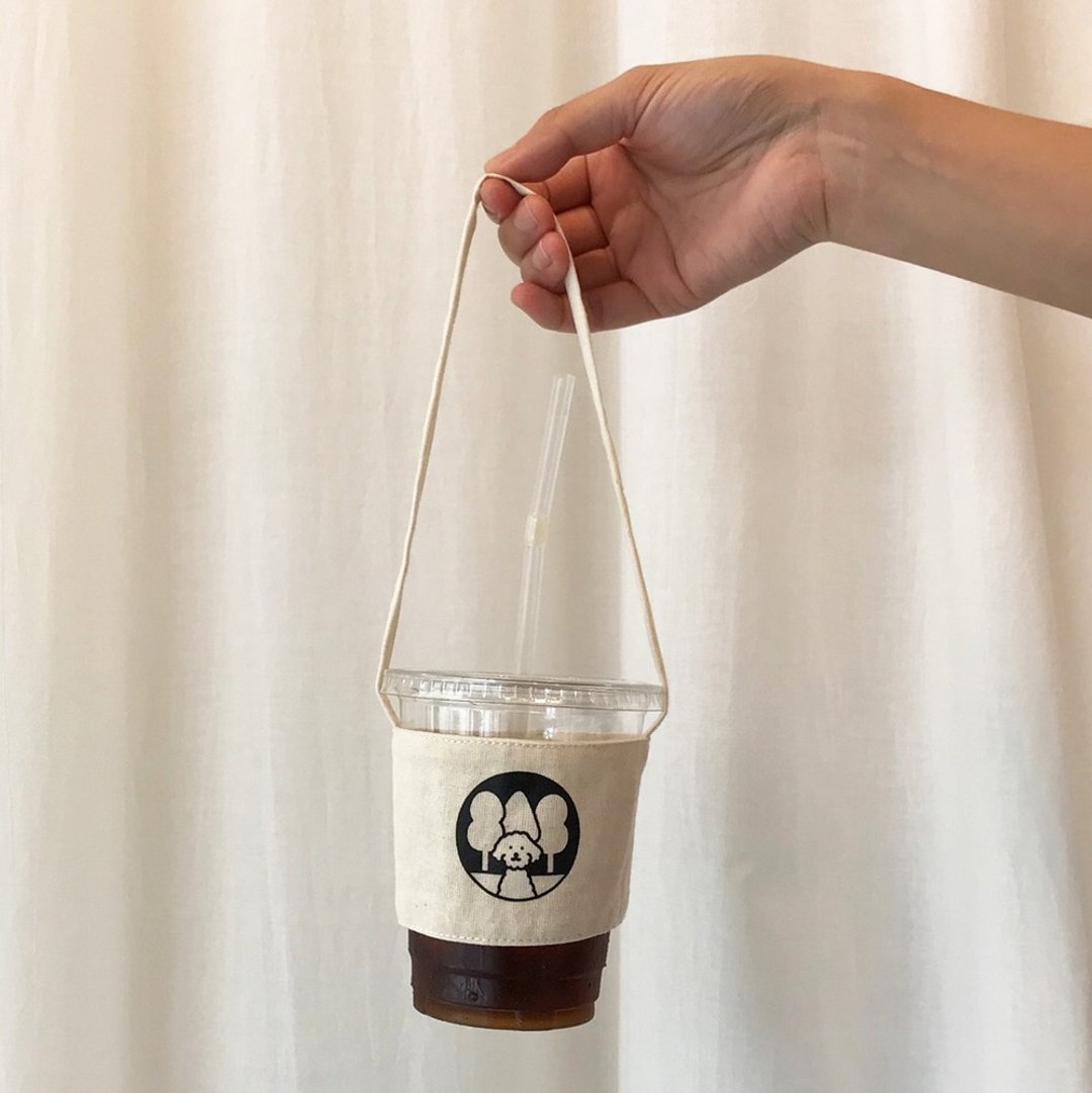 Drink bag | Mori's Forest - 其他 - 棉 白色