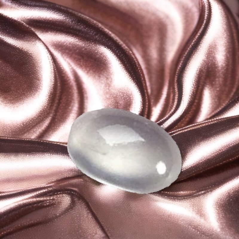 高冰翡翠蛋面| 戒面 | 裸石 | 天然缅甸玉翡翠A货 |送礼 - 金工/饰品 - 玉石 透明