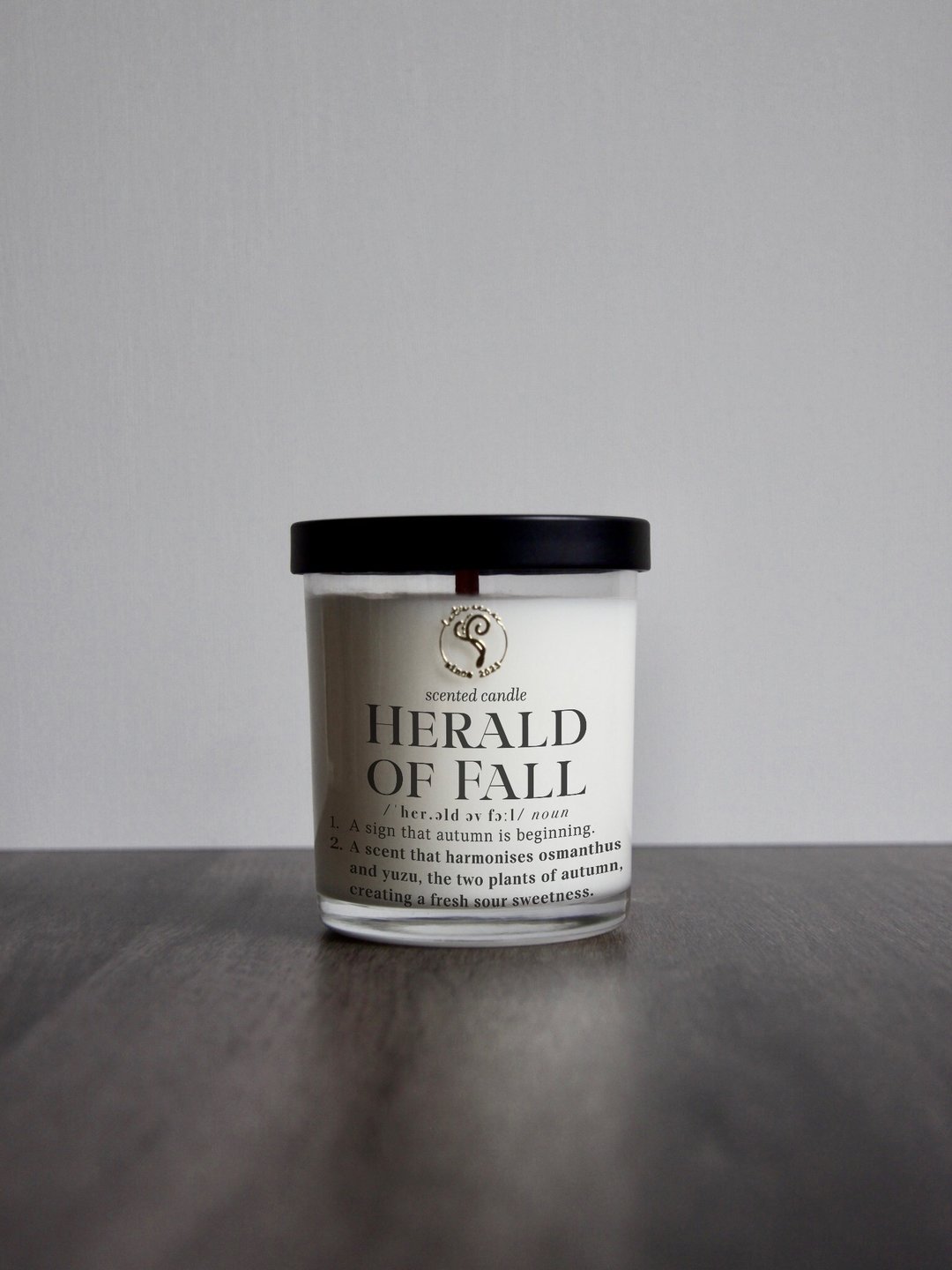Herald of Fall | 玻璃容器香氛蜡烛 - 蜡烛/烛台 - 蜡 