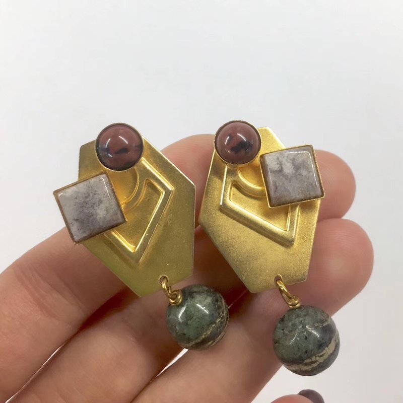 Gale Rothstein 中古耳夹 - 耳环/耳夹 - 其他金属 金色