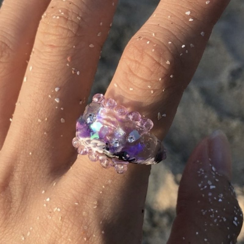 紫色的年轻 - 戒指 - 其他材质 紫色