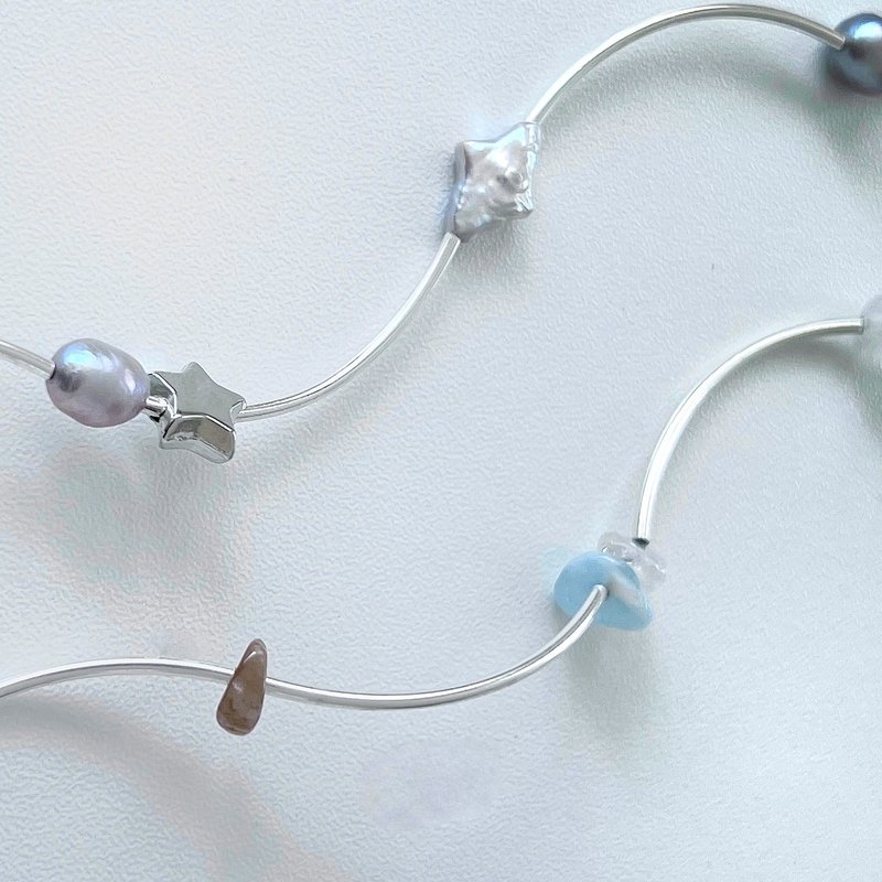 萤 银管手链 - 手链/手环 - 纯银 