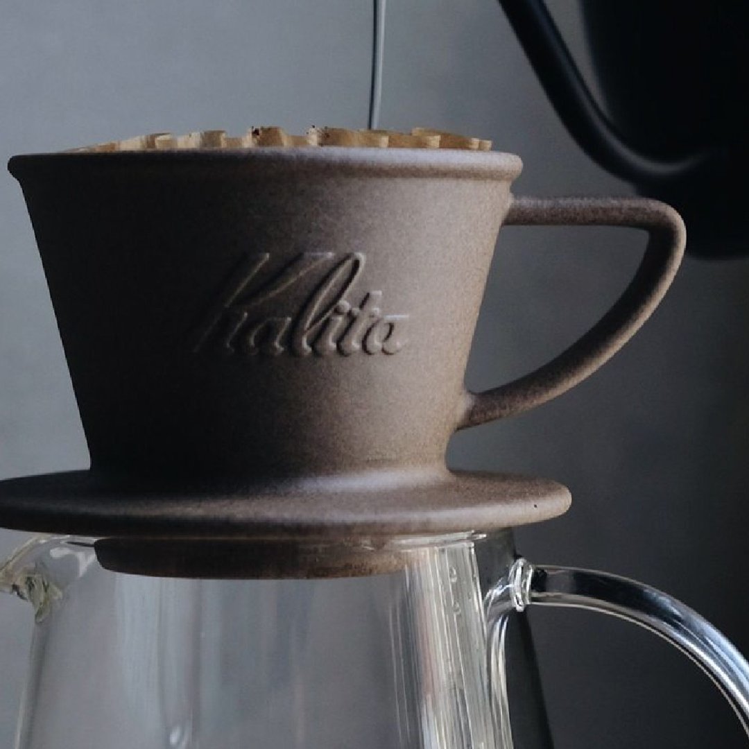 【日本】Kalita x Hasami│155系列 砂岩陶土 波佐见烧陶瓷滤杯 - 其他 - 其他材质 咖啡色
