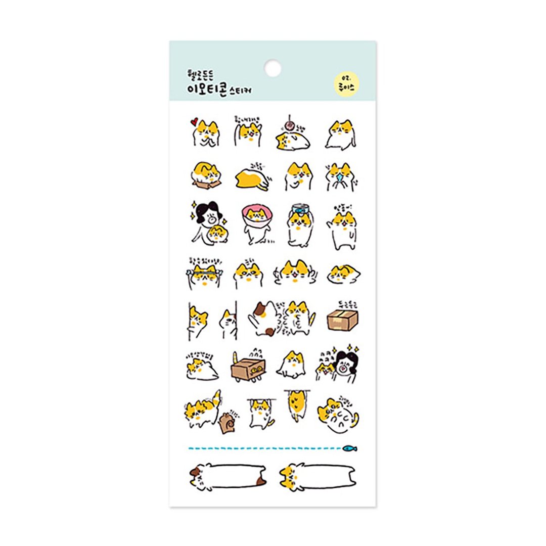 啰登登系列  表情贴纸  02.路易士 - 贴纸 - 其他材质 