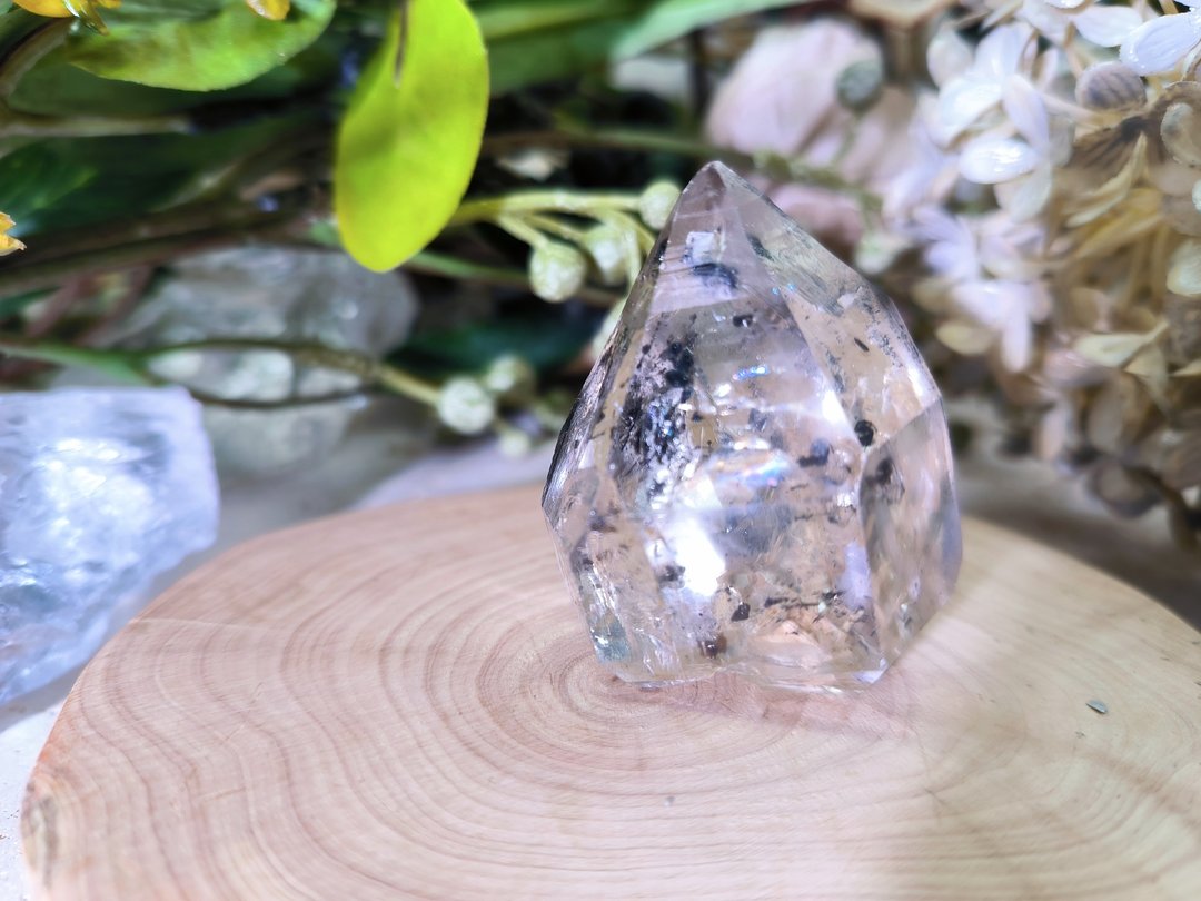 水晶疗愈Healing 天然闪灵钻原石 彩虹黑武士 - 摆饰 - 水晶 