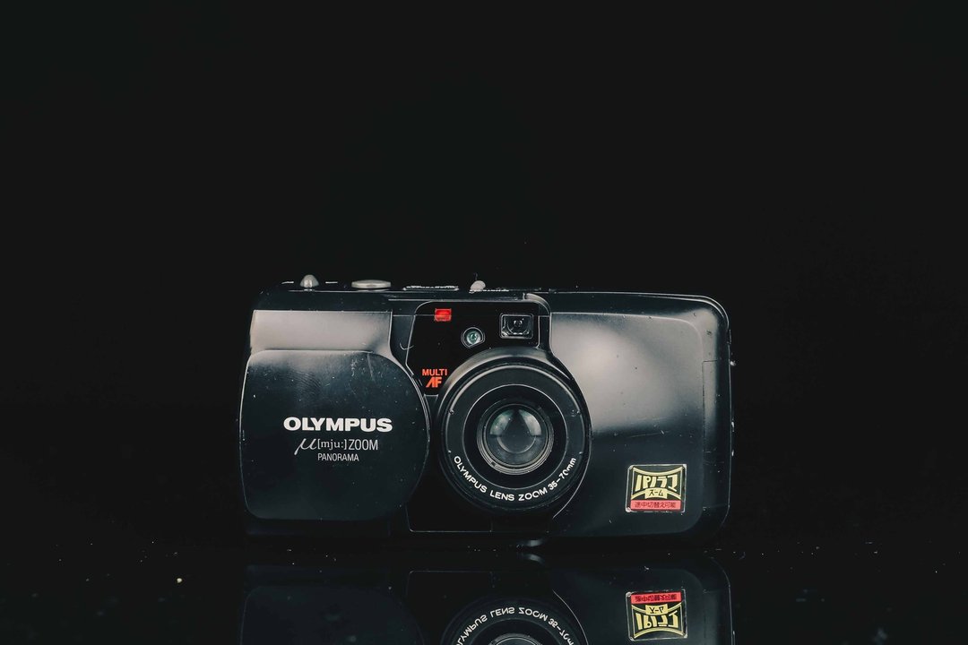 Olympus mju Zoom PANORAMA #3893 #135底片相机 - 相机 - 其他金属 黑色
