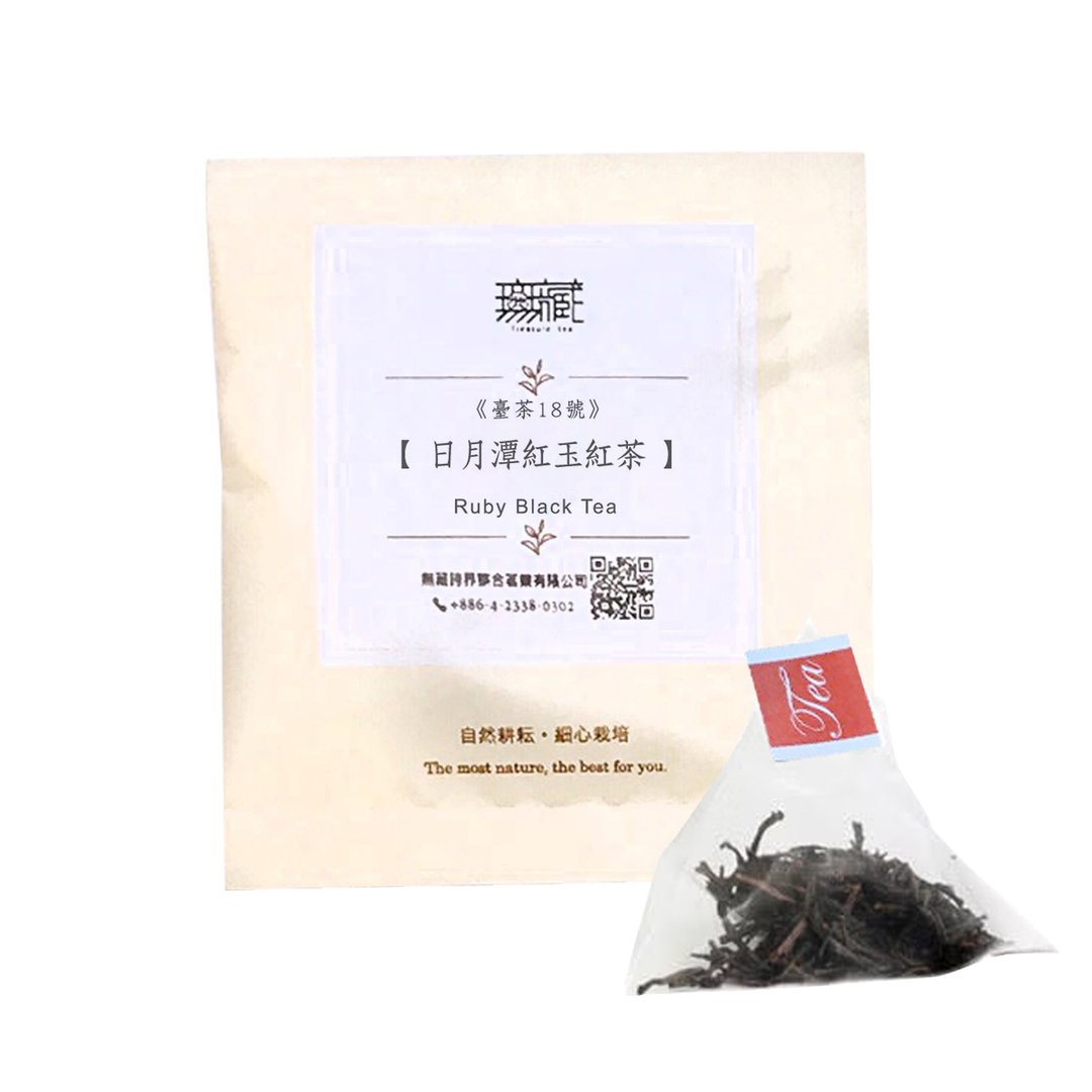 【台湾红茶】台茶18号日月潭红玉红茶— 3g三角茶包 单入裸包 - 茶 - 新鲜食材 红色
