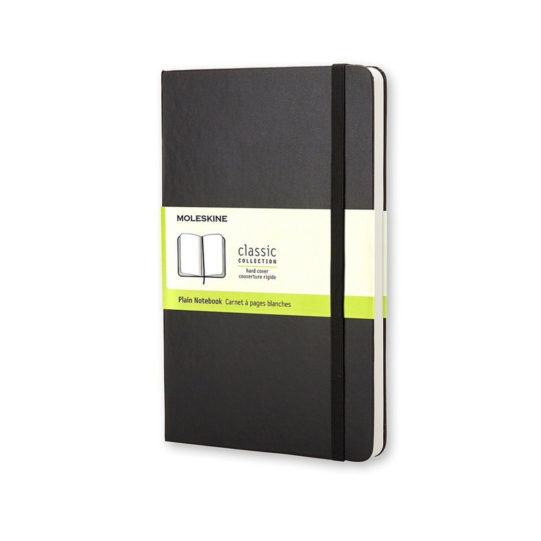 _勿上架_MOLESKINE 经典黑色硬壳笔记本 口袋型 空白 - 烫金服务 - 笔记本/手帐 - 纸 黑色