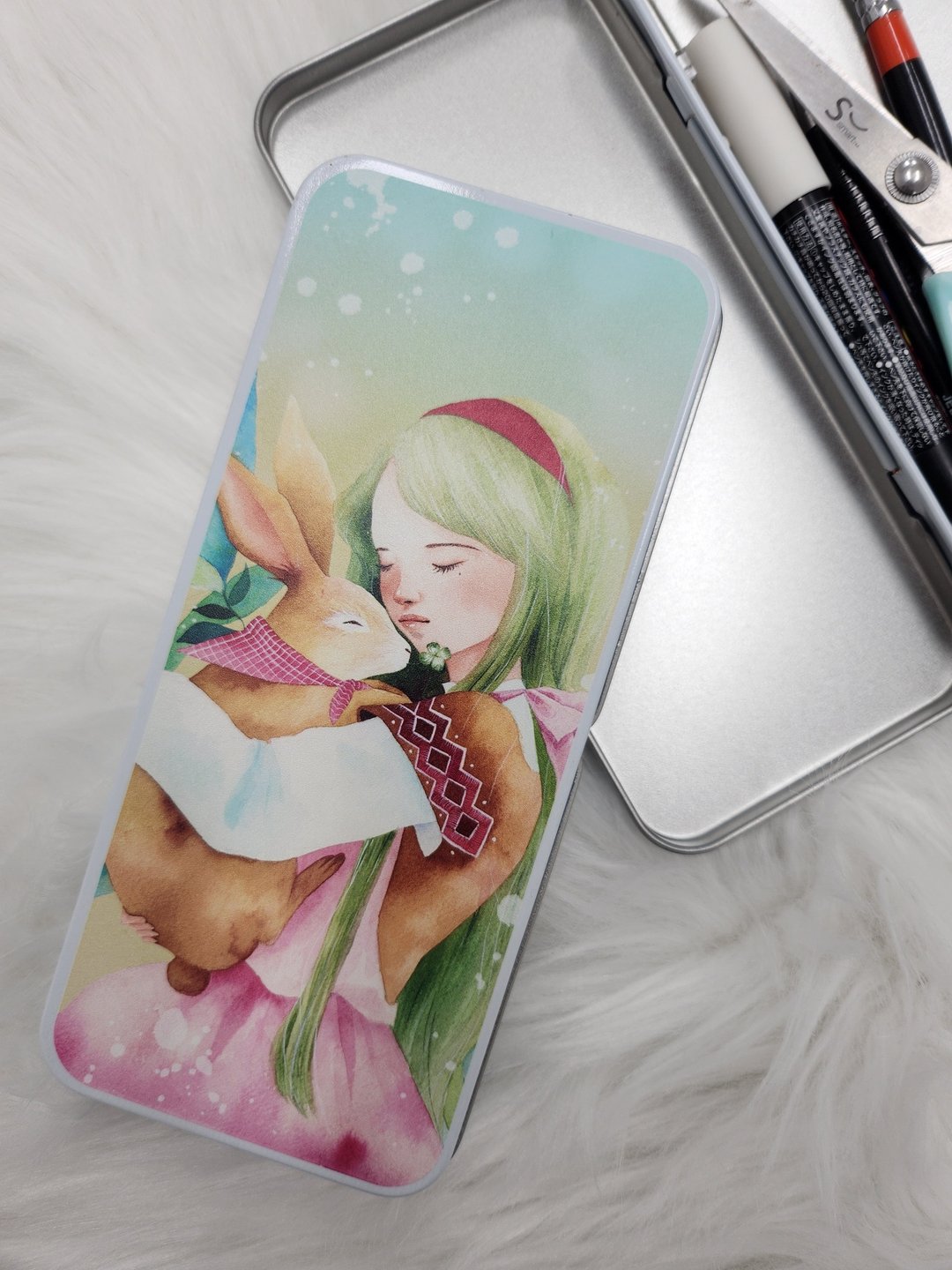 Lucky Messenger 铁盒铅笔盒 - 铅笔盒/笔袋 - 其他金属 