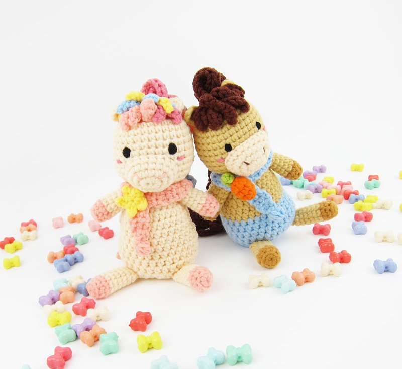 【马年限定疗愈陪伴玩偶】响纸玩偶 - 玩偶/公仔 - 其他人造纤维 多色