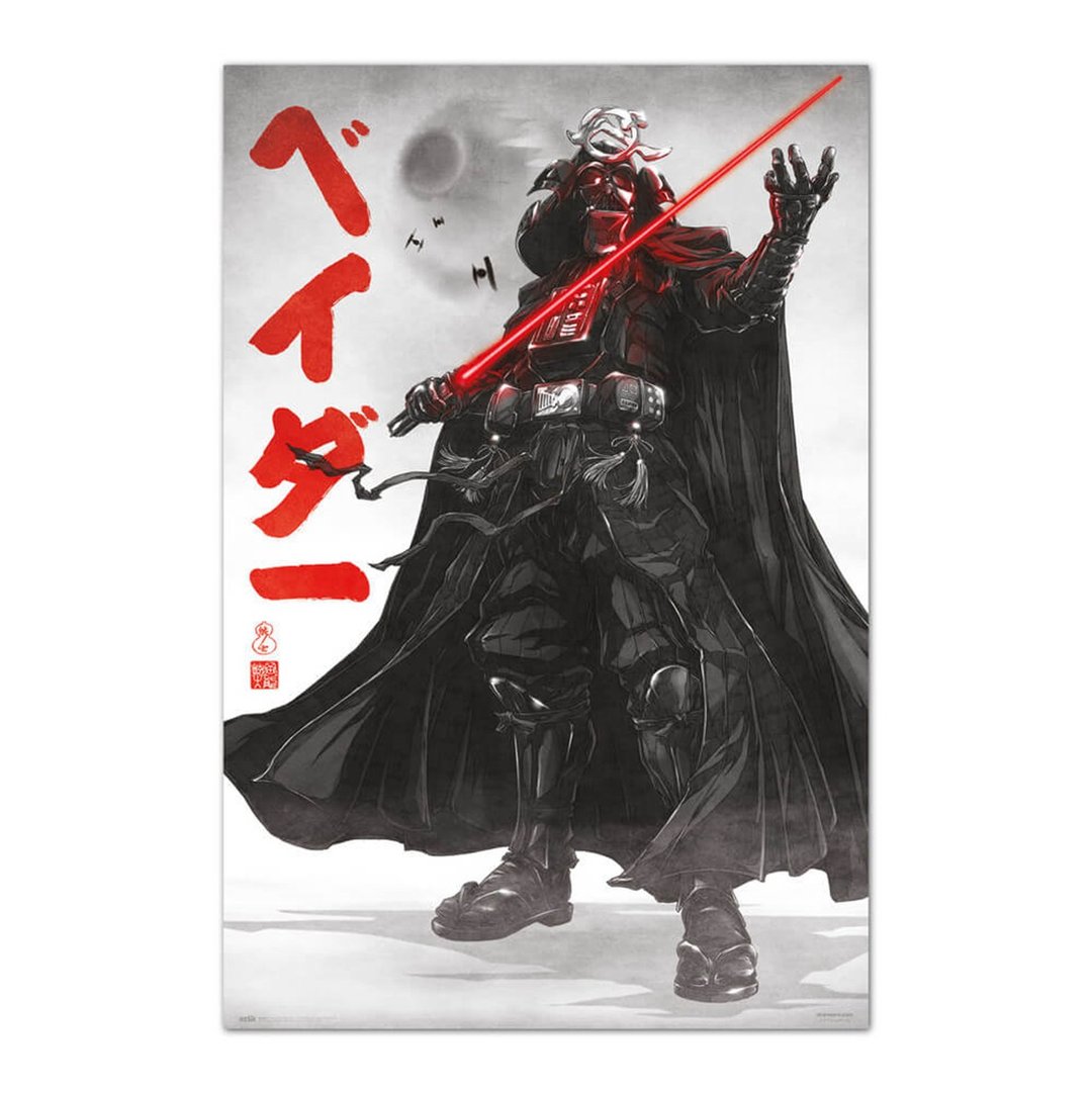 【星际大战】和风黑武士达斯维达 - 进口海报 - 海报/装饰画/版画 - 其他材质 多色