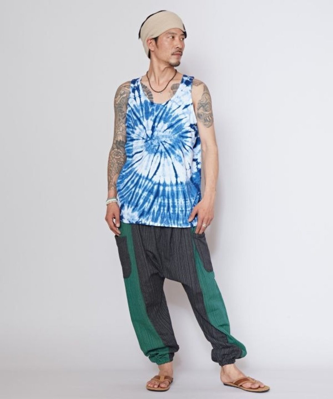 【热门预购】棉质哈伦裤 (3色) TLG-5657 - 中性裤装 - 棉 