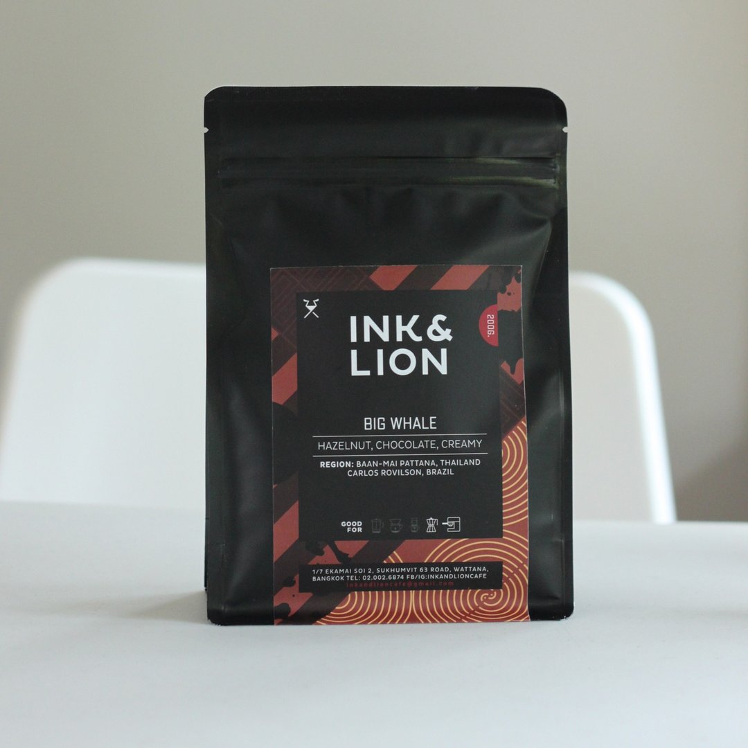 Coffee Bean - Big Whale Espresso Blend - 咖啡 - 新鲜食材 咖啡色