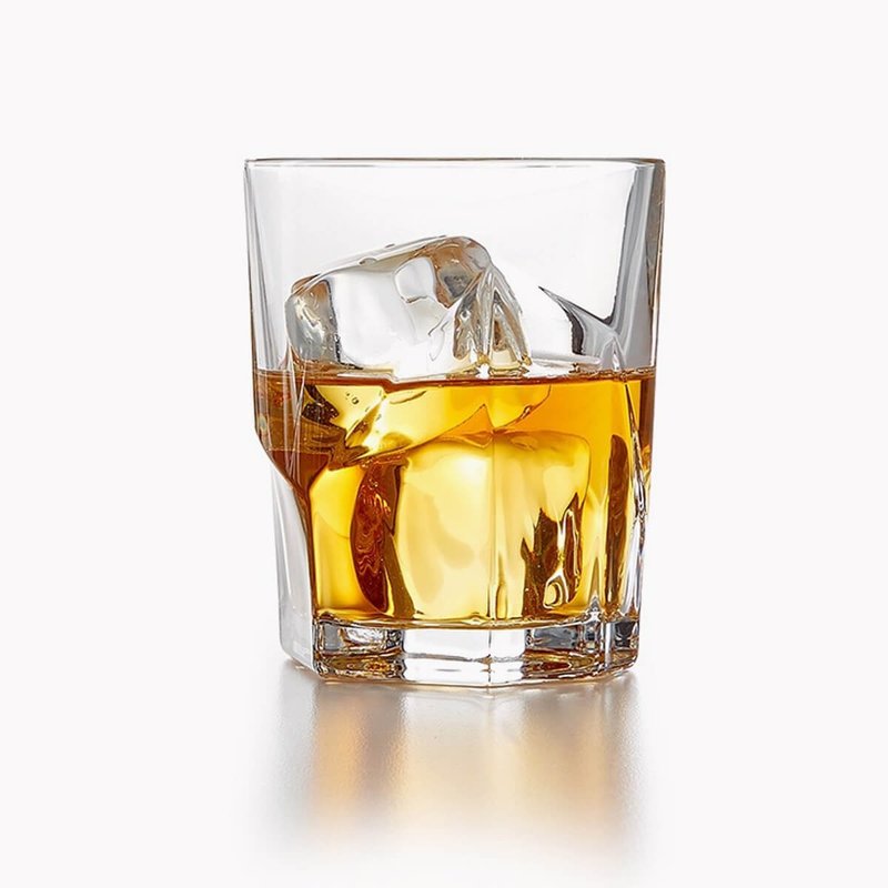 295cc【奥地利Riedel】Louis不规则切割威士忌 - 酒杯/酒器 - 玻璃 橘色