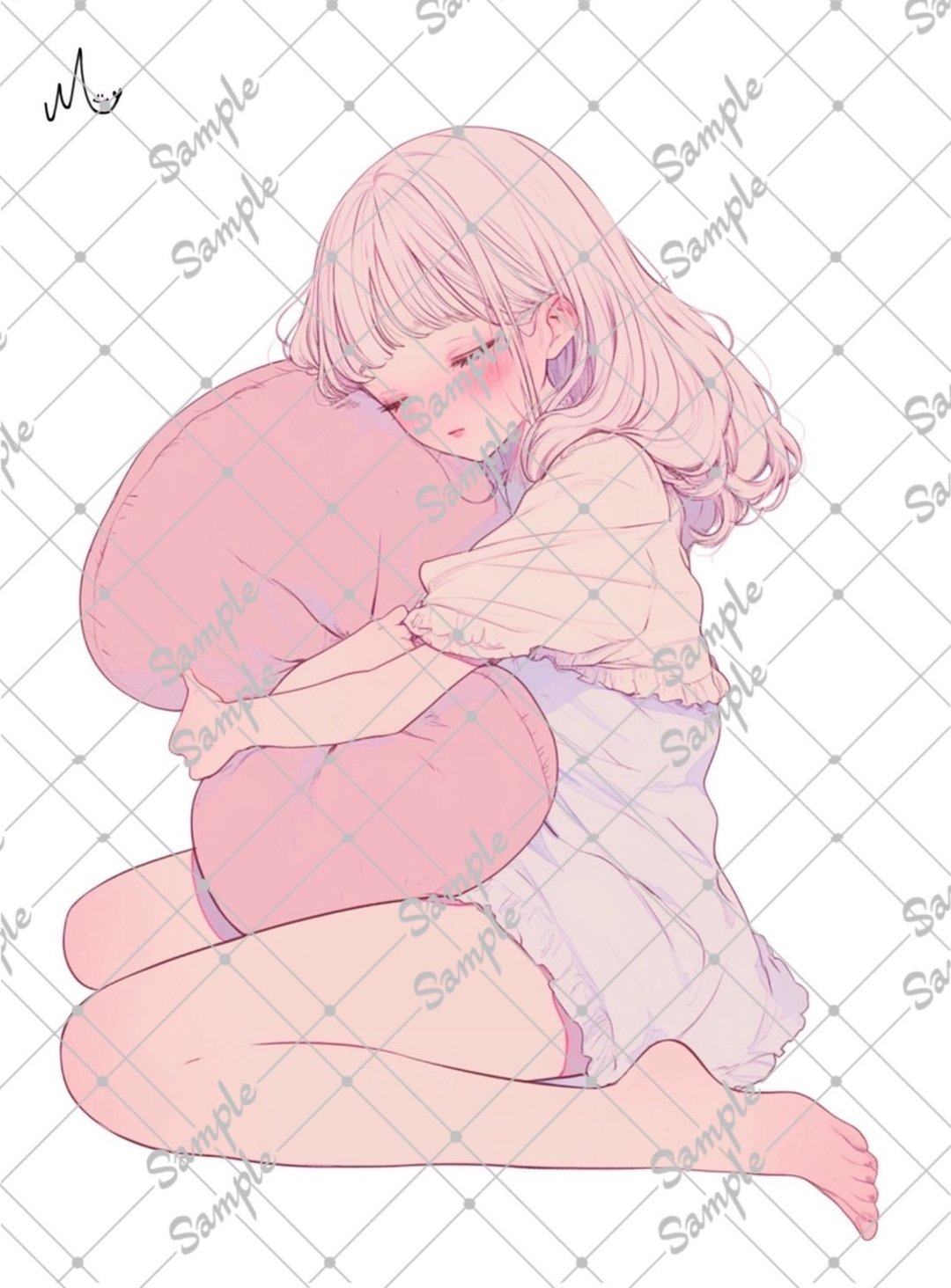 原创人物贴纸 10月新品 - 贴纸 - 纸 