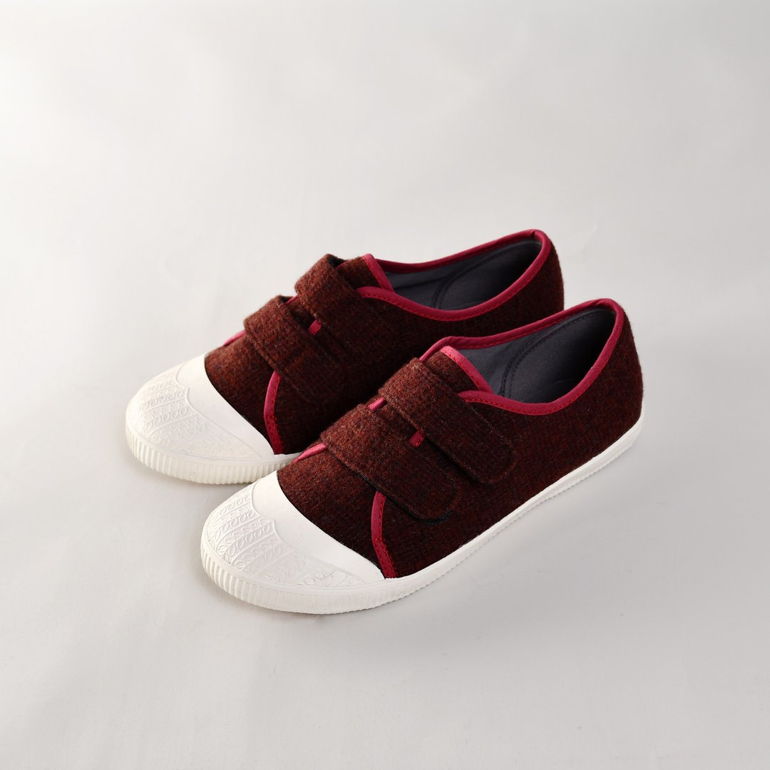 【Off-season sale】abby豆沙红/休闲鞋 - 女款休闲鞋 - 羊毛 红色