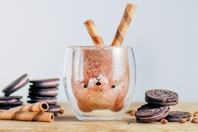 小熊双层玻璃杯 - 玻璃杯 - 玻璃 透明