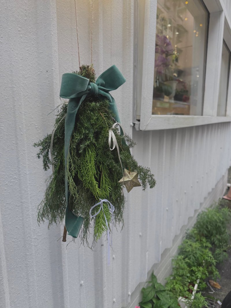 小故事商店 I 悬挂圣诞树套组 含一颗圣诞树 含一杯暖心饮品 - 植栽 - 其他材质 