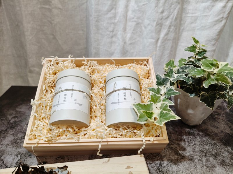 双生水仙  水仙一叶两境的故事 - 茶 - 纸 白色