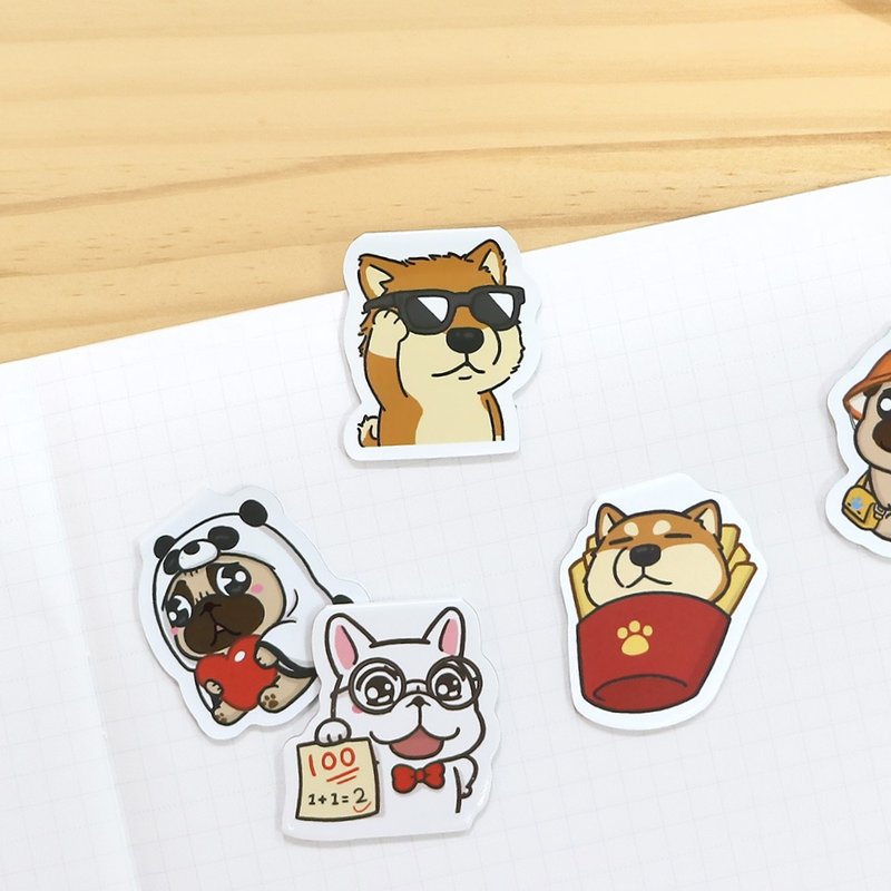 Ching Ching X 豆卡频道系列 CGC-288 造型磁性书签 - 冰箱贴/磁贴 - 其他材质 