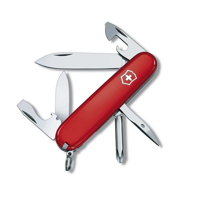 VICTORINOX 瑞士维氏 Tinker12用瑞士刀/红 1.4603 - 露营用品 - 不锈钢 红色