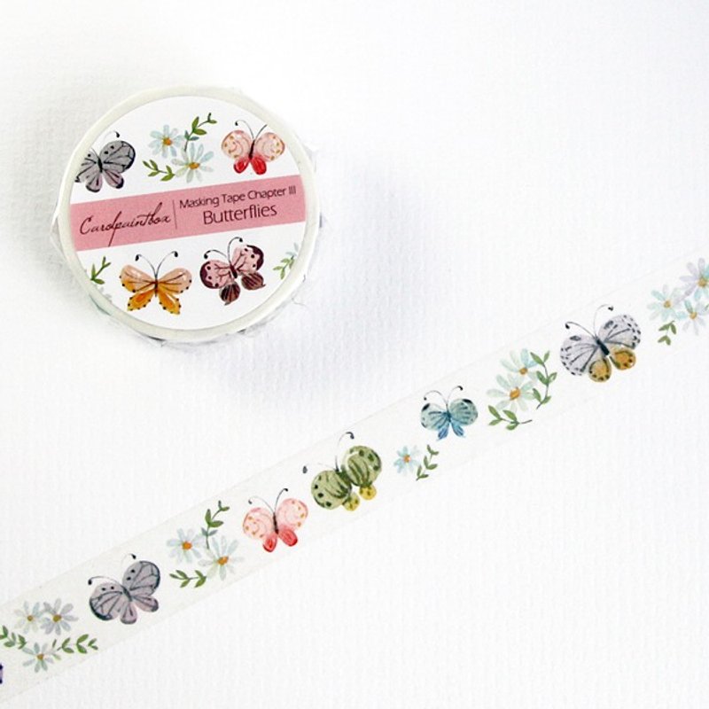 舞蝶Butterflies / 凯若插画纸胶带2016 - 纸胶带 - 纸 