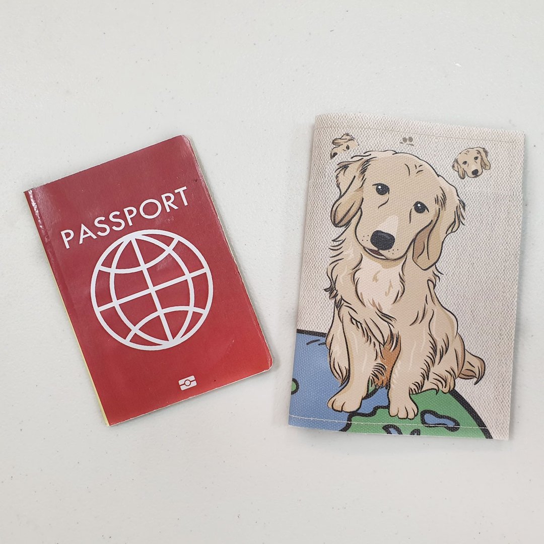 黄金猎犬 多图样造型护照套/手帐/笔记 书衣 书套 - 其他 - 防水材质 多色